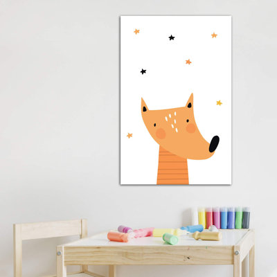 Renard - impression d'art graphique