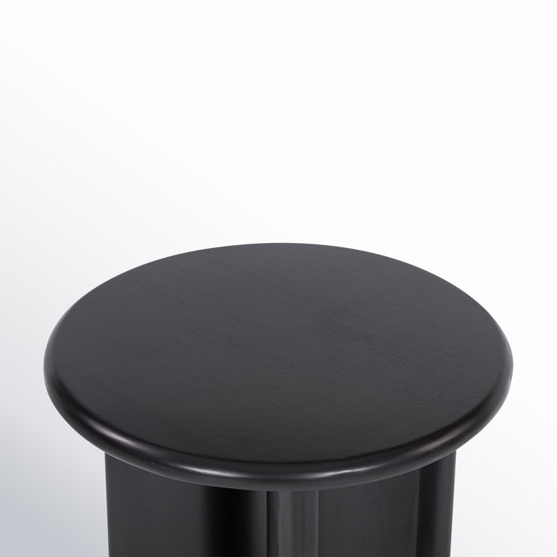 Paden End Table - Sandy Acacia, Black