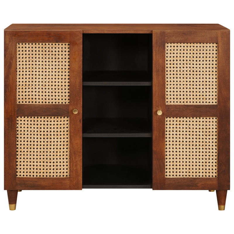 90cm Solid Wood Sideboard
