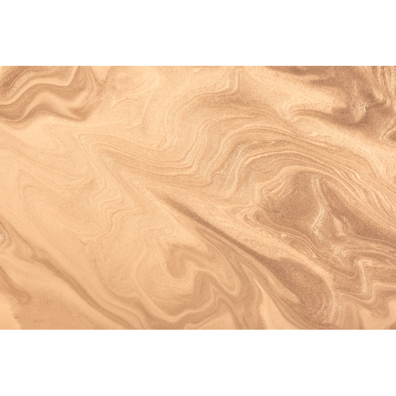 Abstract Fluid Art Background - Wrapped Canvas Print, 61cm H x 91cm W x 3.8cm D