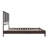Amandah Low Profile Solid Wood Panel Bed-1063239665-1063239670