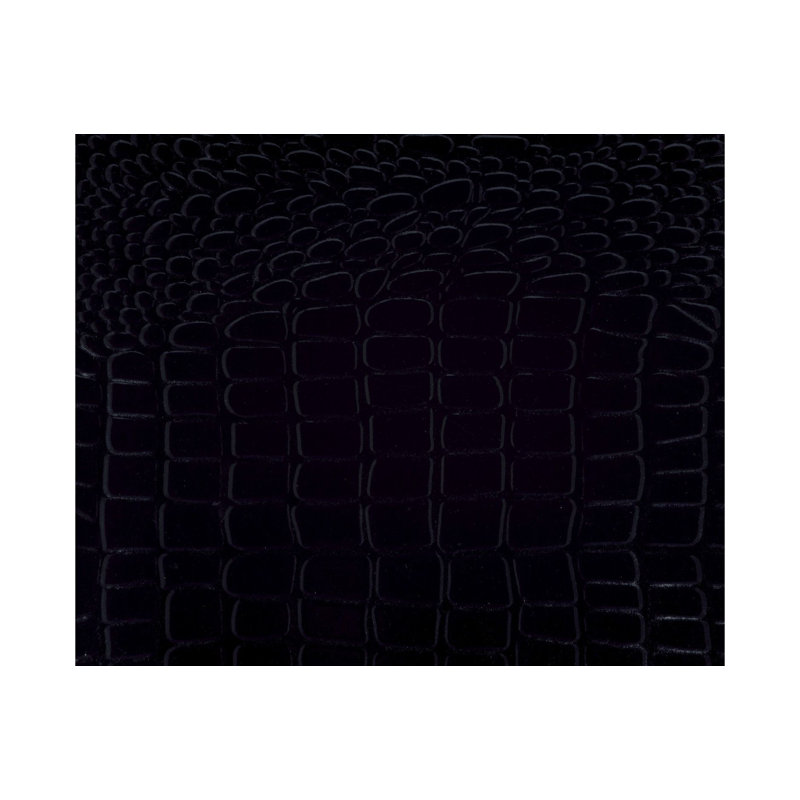 Ensemble de chambre à coucher à panneau en tissu d'ameublement à DEL 4-1 Ibhan, Noir, Très grand