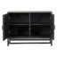 Royette 42" Wide Server in Beige/Black