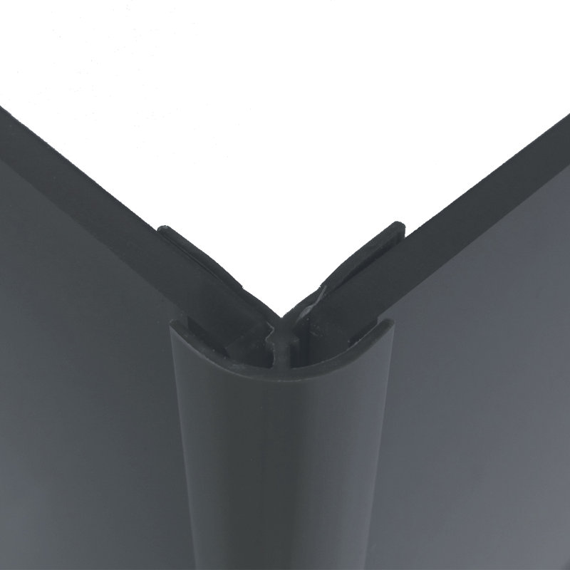 0.8" x 96" Wall Paneling in Black