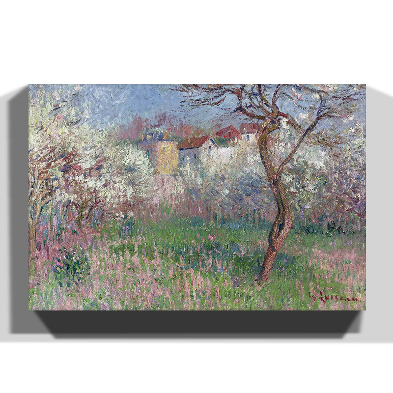 Gustave Loiseau - Wrapped Canvas Painting, 70cm H x 100cm W