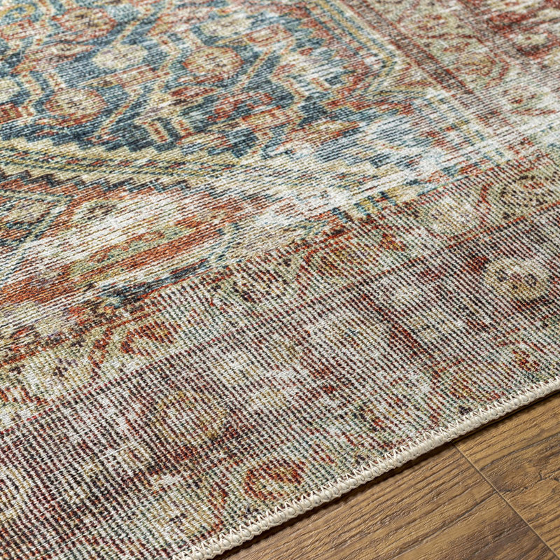 Hemmer Machine Washable Indoor Area Rug, Rectangle 7'10" x 10'2"