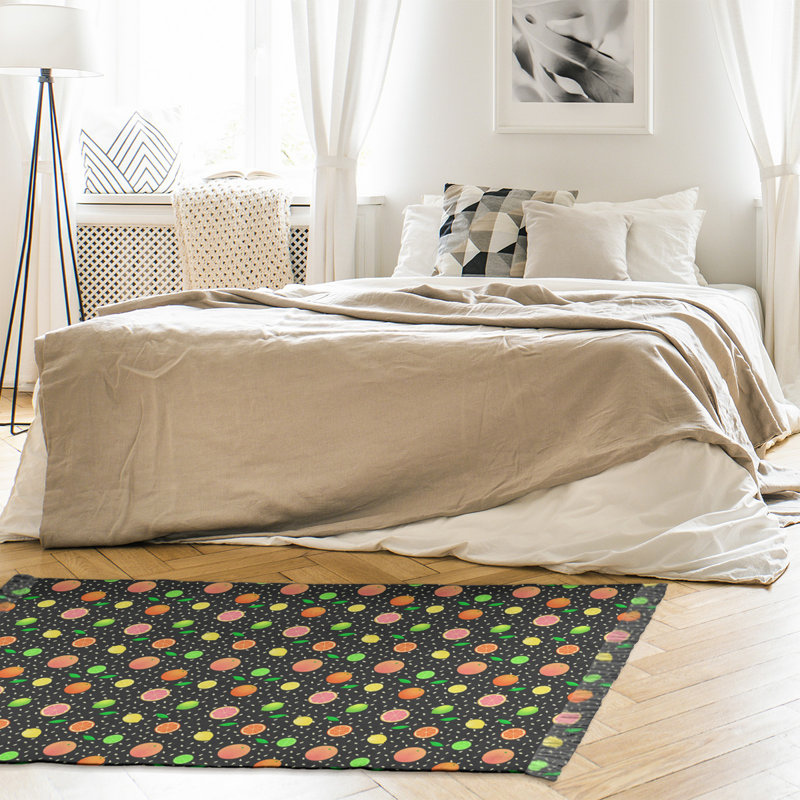 Tapis noir agrumes Mcguigan, Non