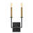 Lazlo 2 - Light Dimmable Black Design Wall Light