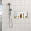 Niche de douche en acier inoxydable 25 po x 13 po, nickel brossé-1440434798