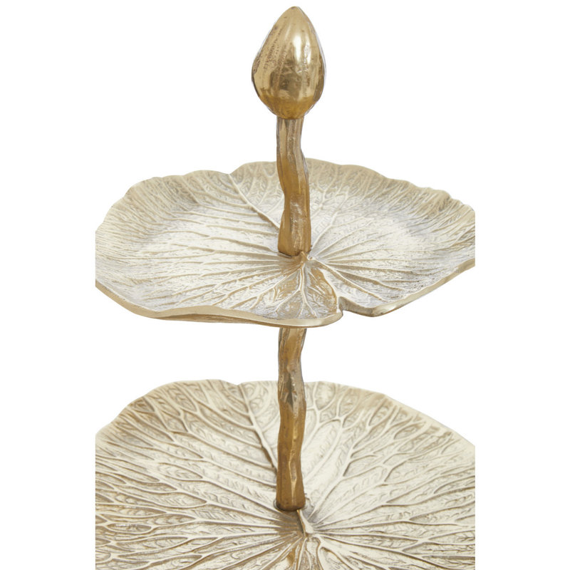 Richy Tiered Stand, Gold