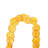 Natural Botanicals 10ft Natural and Dried Sliced Orange Garland. Dried orange slices are strung together with a clear cord. Recommended for Indoor Use.
