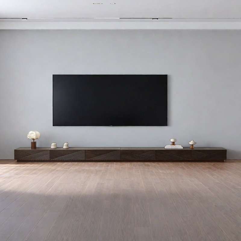 Simple Style TV Cabinet, 133.85"