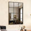 Rectangle Metal Frame Wall Mirror 80x120CM