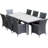 Pavior 8 - Person Wicker Patio Dining Set with Rectangular Table , Cushions Included-734488775-804787595