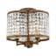 Plafonnier semi-encastré 3 lumières Belisle-54244292