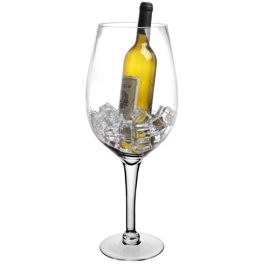 Nayden 20" Tall Decorative Wine Glass Latitude Run®