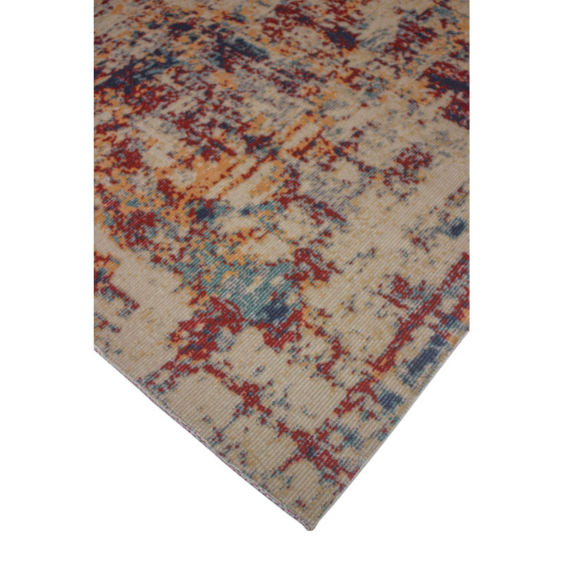 Matney Abstract Indoor Rug, Rectangle 7'10" x 10'