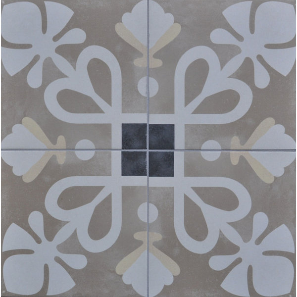 Museum Prado 9" x 9" Porcelain Field Tile