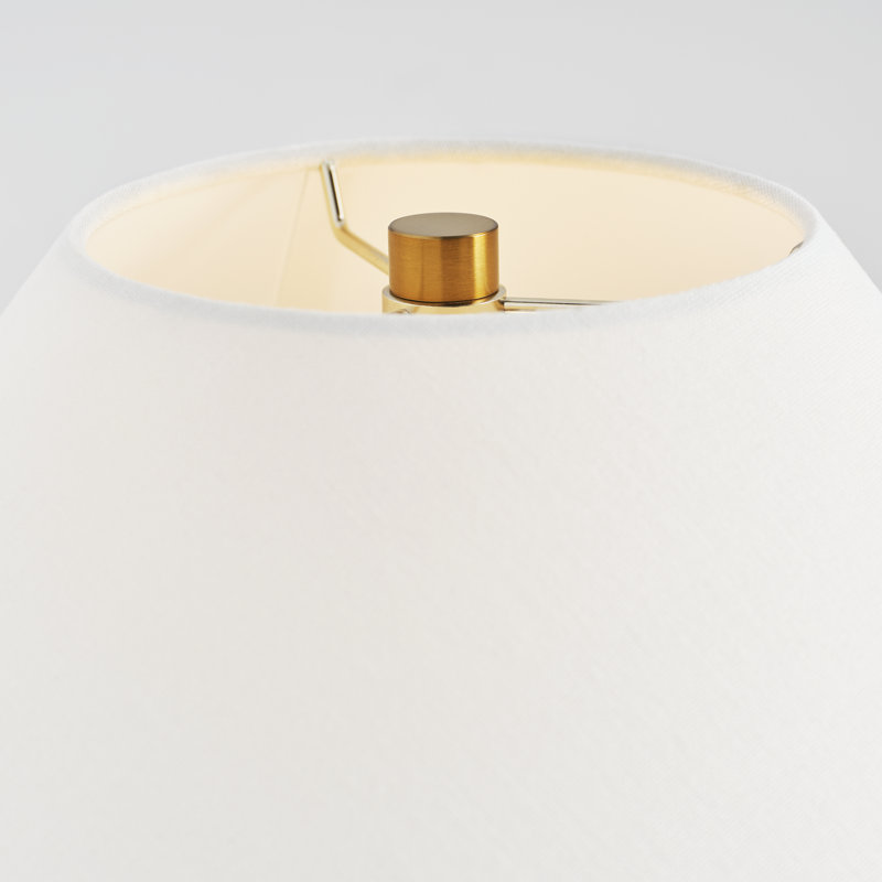 Veneto Table Lamp, 18.5" H x 19.5" W x 19.5" D, Matte Concrete