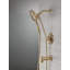 Ensemble de robinet de douche en or brossé Nicoli 14 Series avec pomme de douche à main, ensemble de garniture de valve, bronze champagne (valve incluse)-91336329