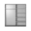 Inishbiggle 2 Door Manufactured Wood Wardrobe-86774274
