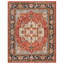 Samarkand 100 One Hundred Fourteen Area Rug In Rust / Charcoal-1294232636