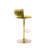 Ensemble de 2 tabourets de bar pivotants en velours noir (ensemble de 2)-1386445489-1397216875