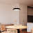 Pi 1-Light 3000K Dimmable Integrated LED Chandelier-307198760-307198761