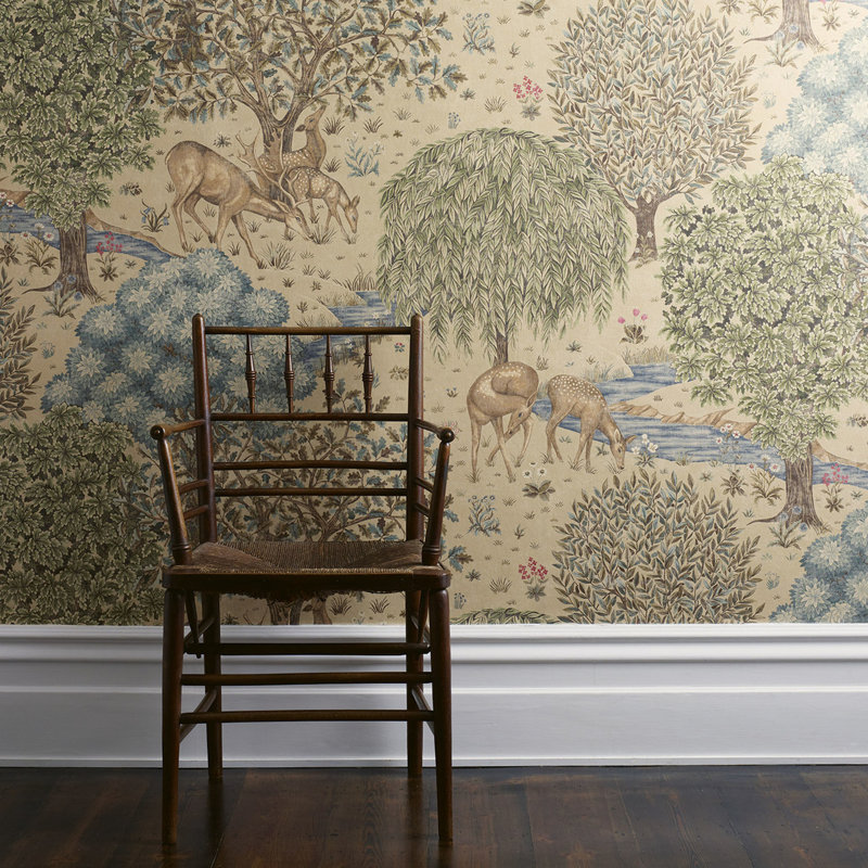 The Brook 9.1m x 1.39m Matte Wallpaper Roll