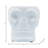 Skull-Shaped Ceramic Vase.-1635332045-1635332047