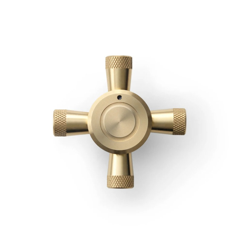 Aga Elise 36 7-Knob Pack, Brushed Brass