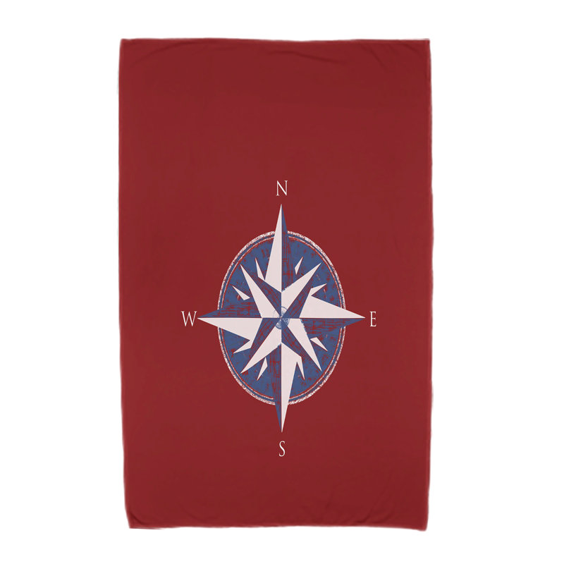 Hancock Beach Towel, Red