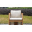 Chaise de patio en bois d'acacia Bramble
