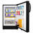 2.68 Cubic Feet Undercounter Upright Freezer with Adjustable Temperature Controls