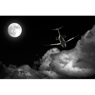Avion volant la nuit par Sharplie_Done