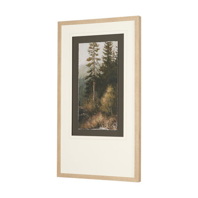 Heart of the Forest III by  Studio Textured Framed Artwork Matted under Glass