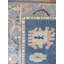 Tapis bleu denim unique de 6 pi x 9 pi 3 po