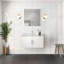 36 po X P 22 po Meuble-lavabo de salle de bain D 2 avec comptoir et robinet en marbre de Carrare-866339500-866339502