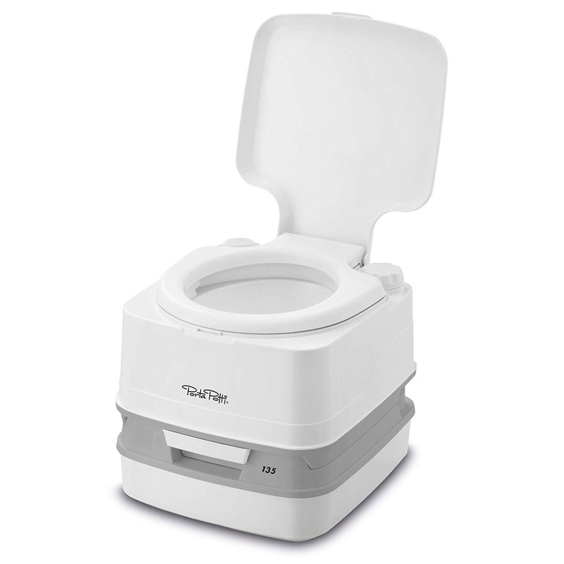 Thetford 2.6 Gallons GPF Round Floor Mounted One-Piece Toilet (Seat Included)
