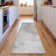 Premium Machine Washable Cerrito AMF592 Silver Rug