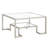 Athena Glass Top Coffee Table-2091690221