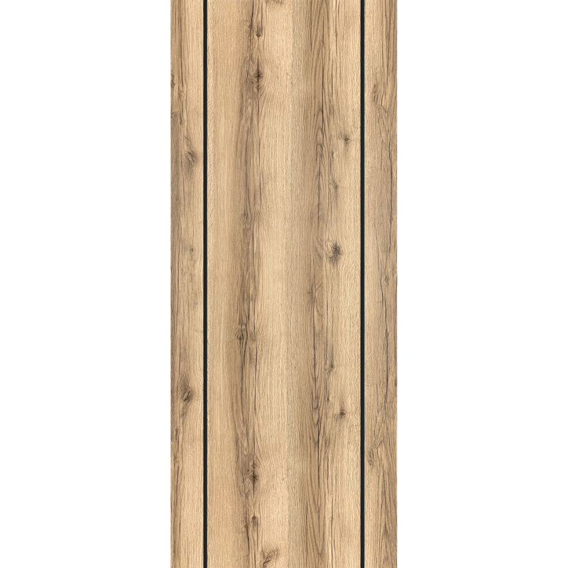 Finition en bois massif manufacturé, 24 po x 84 po, Chêne