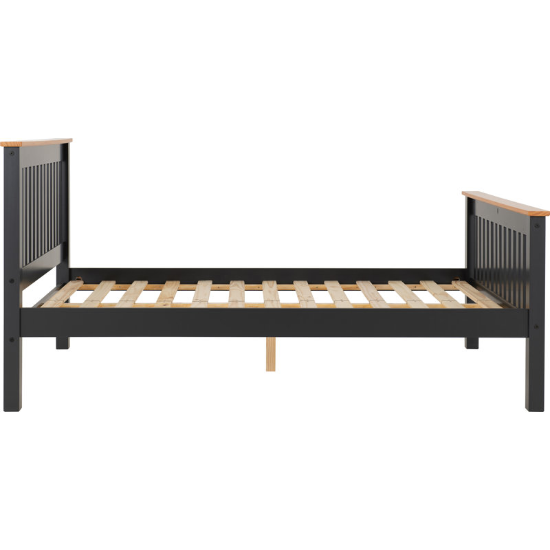 Brames Bed Frame, Grey