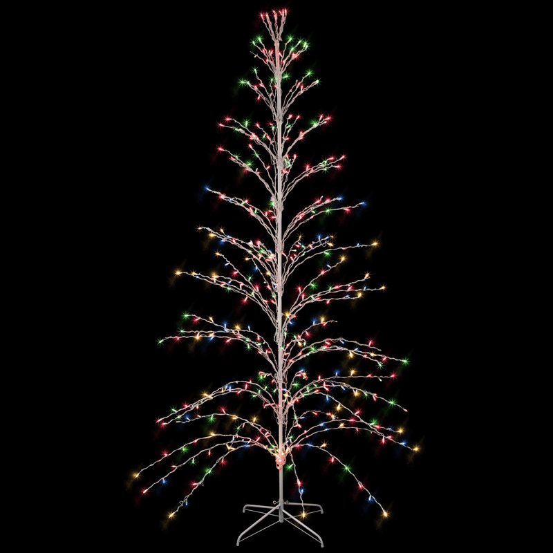 Décoration de Noël d'extérieur 9 pi Cascade, Multicolore