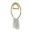 Round Metal Wall Hanging with Tassel