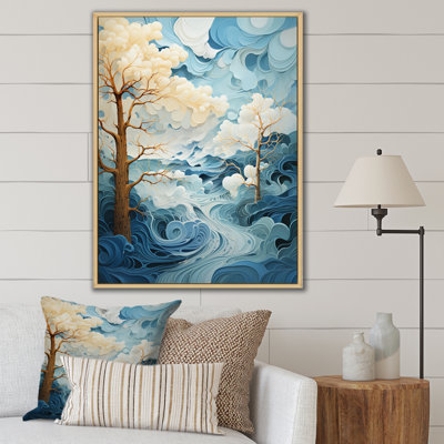 «Jaidalyn Clouds Whispers of Clouds I», reproduction sur toile