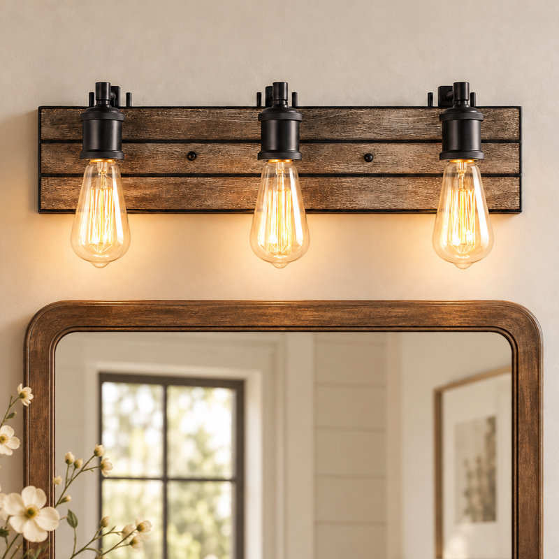 Kinman 3 - Light Dimmable Vanity Light