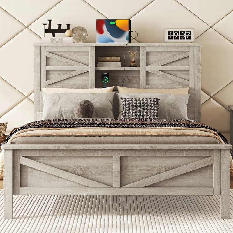 Lit plateforme Rustic