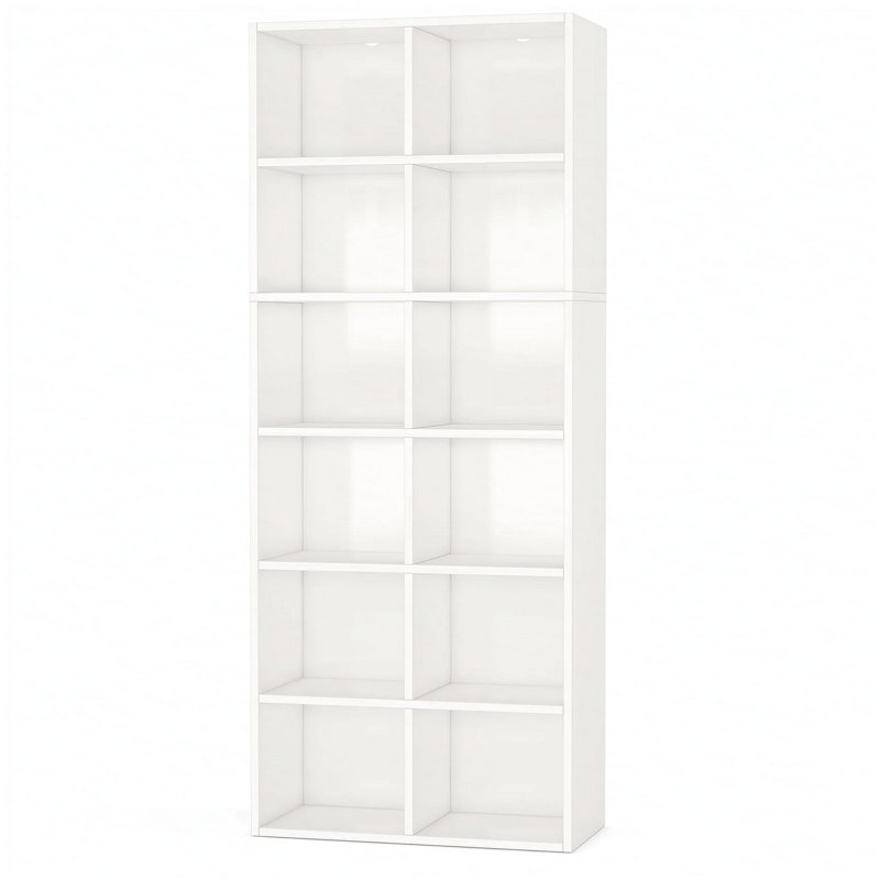 Compact Bookcase,Attractive Display Rack,Open Cabinet