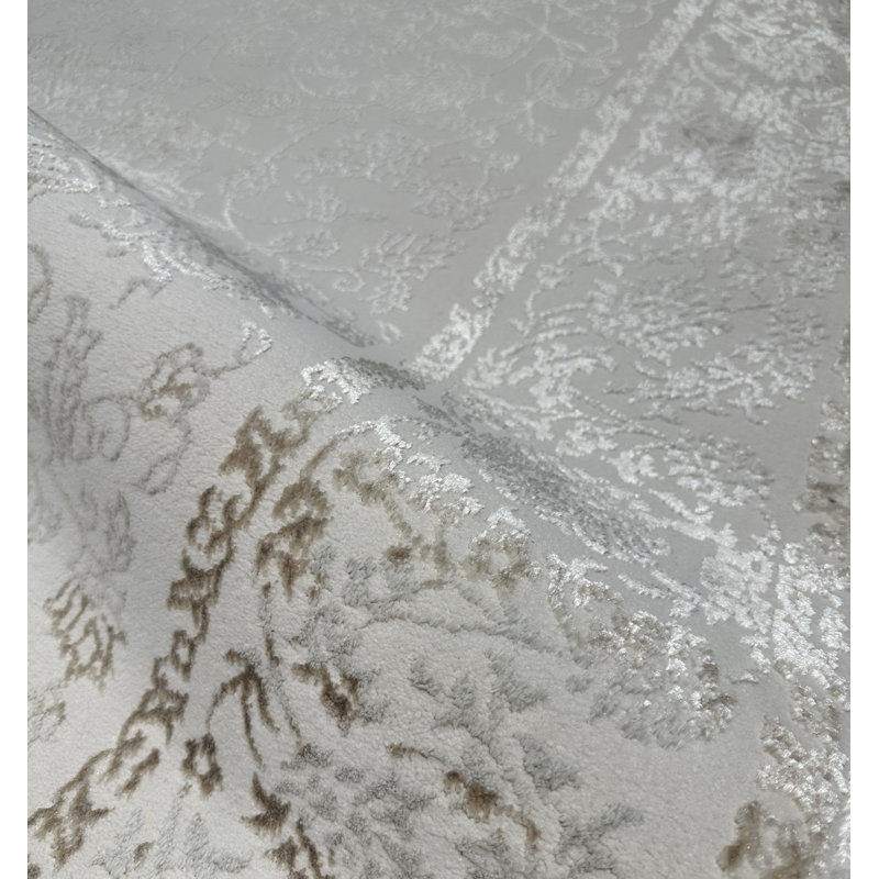  Tapis de salon 3X5 | Tapis traditionnel Boho | Crème beige, Rectangulaire 3 pi x 5 pi